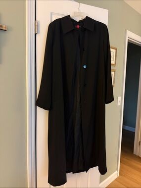 Gallery Black women’s Long Trench Coat